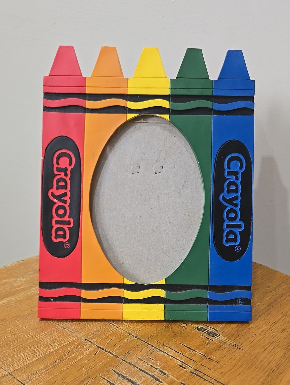 Vintage Crayola Crayon Picture Frame